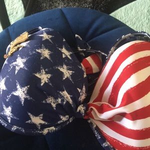 Patriotic Bathing Suit.